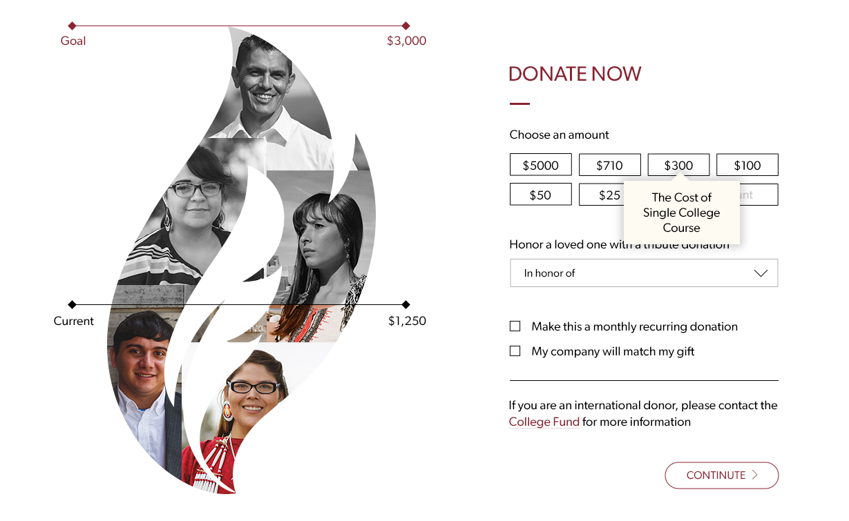 aicf donation amounts